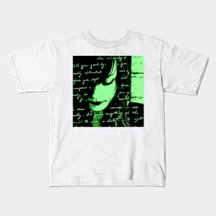 Love Letter Green Kids T-Shirt